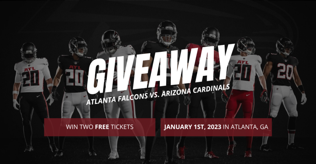 Atlanta Falcons ticket giveaway.